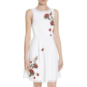 Ted Baker Embroidered Kristil Kirstenbosch dress
